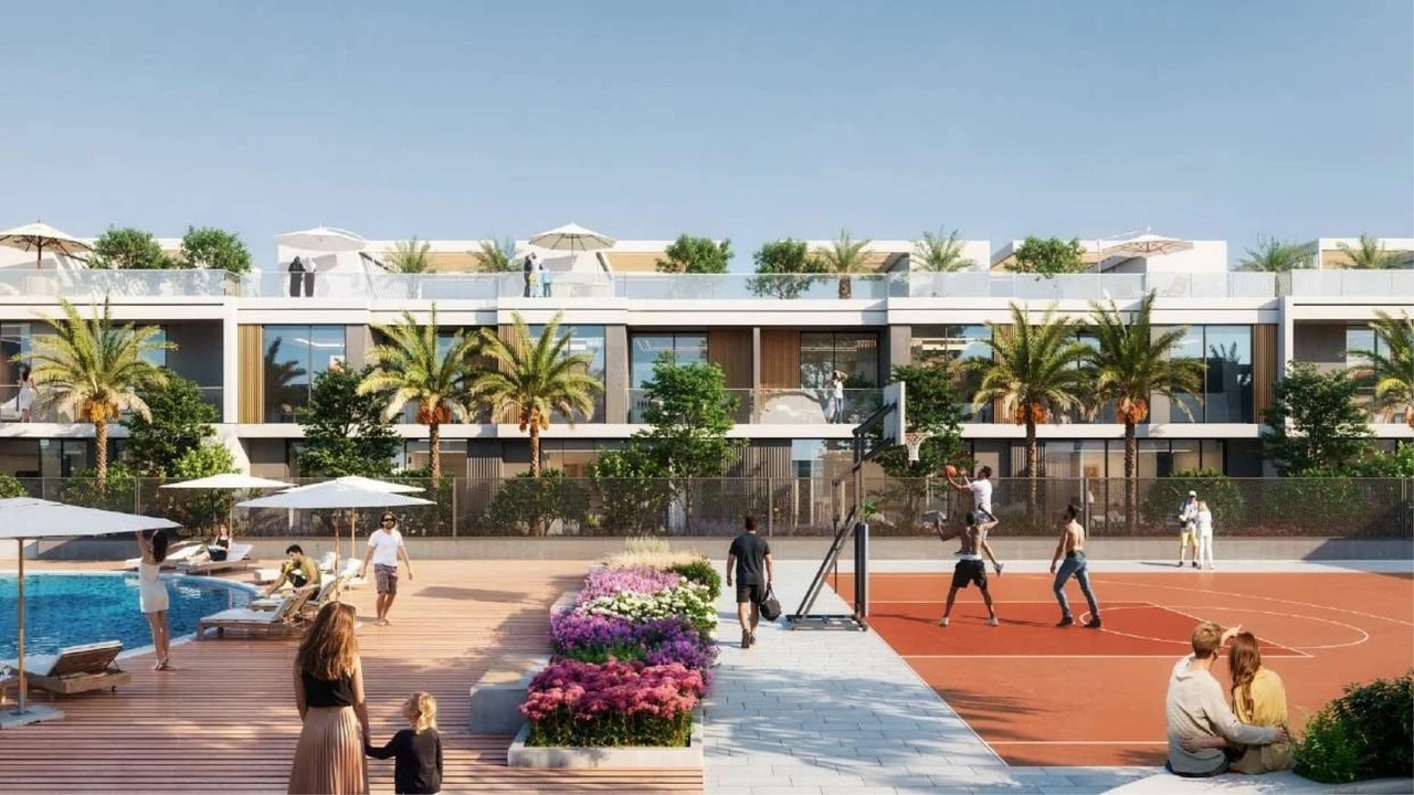 Aila Homes at Al Hamra Luxury Townhouses in Ras Al Khaimah – view