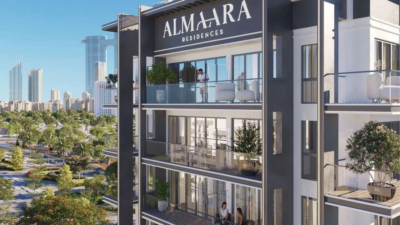 Almaara Residences at Al Furjan - Premium Apartments in Dubai – view