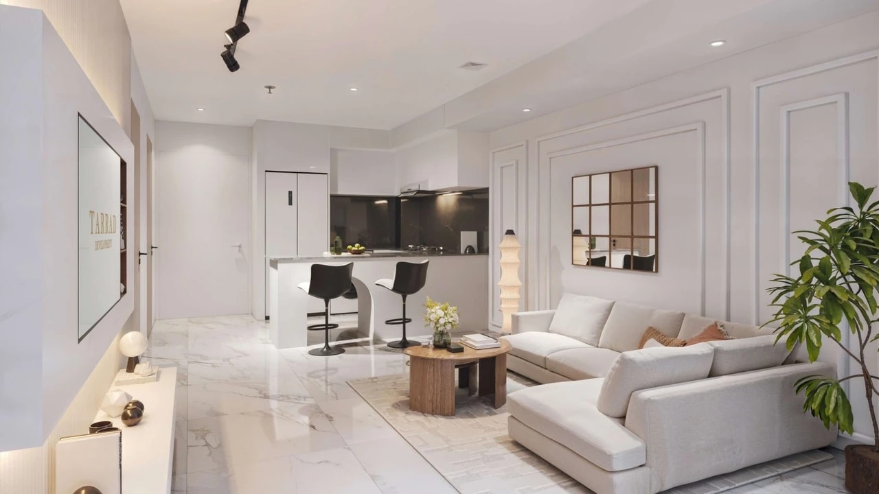 Celesto Tower 3 at DLRC - Modern Luxury Apartments in Dubai – view