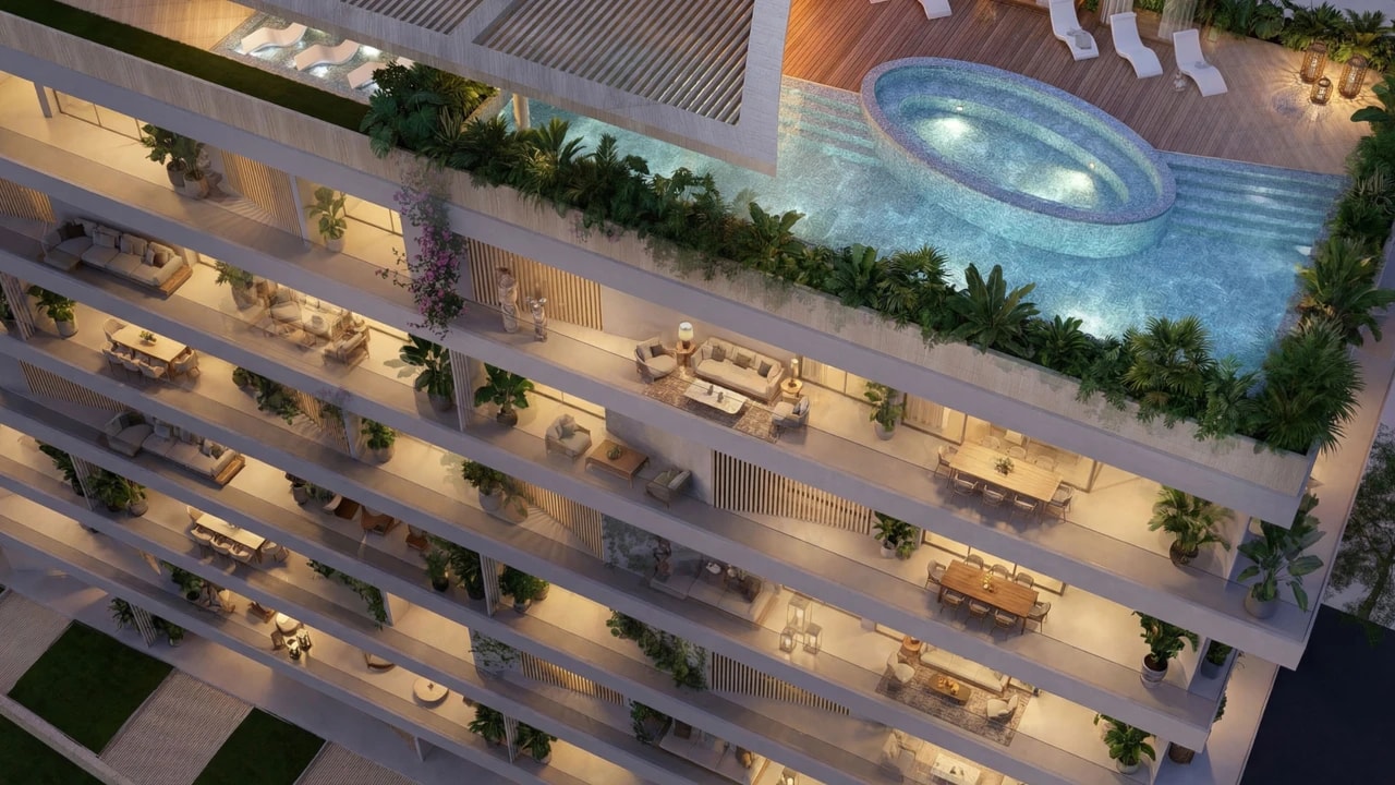 Cove at Lunaya Terraces by Zaya Quiet Seaside Living – view