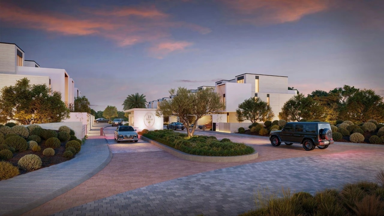 Dar Global Villas at Jumeirah Golf Estates, Dubai – view