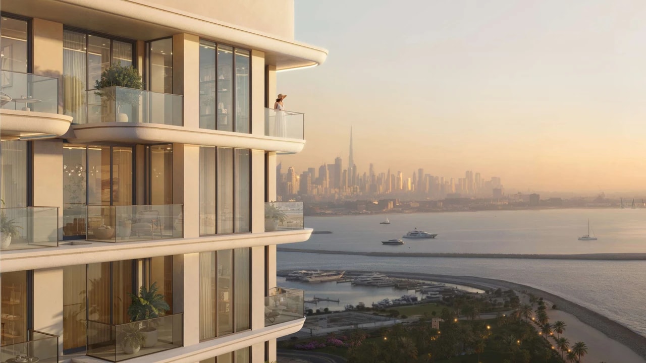 Flu1d One By Object One Modern Residences in Dubai – view