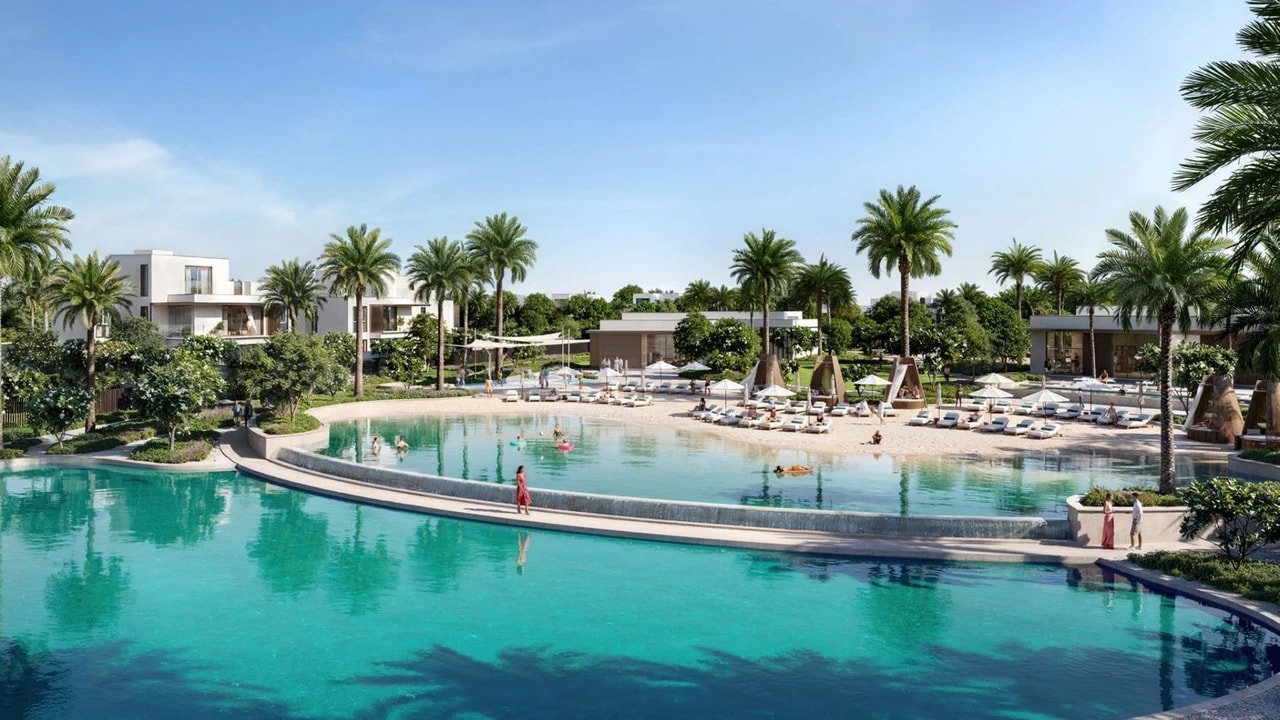 Mareva 2 at The Oasis - Premium Lagoon Villas Dubai – view