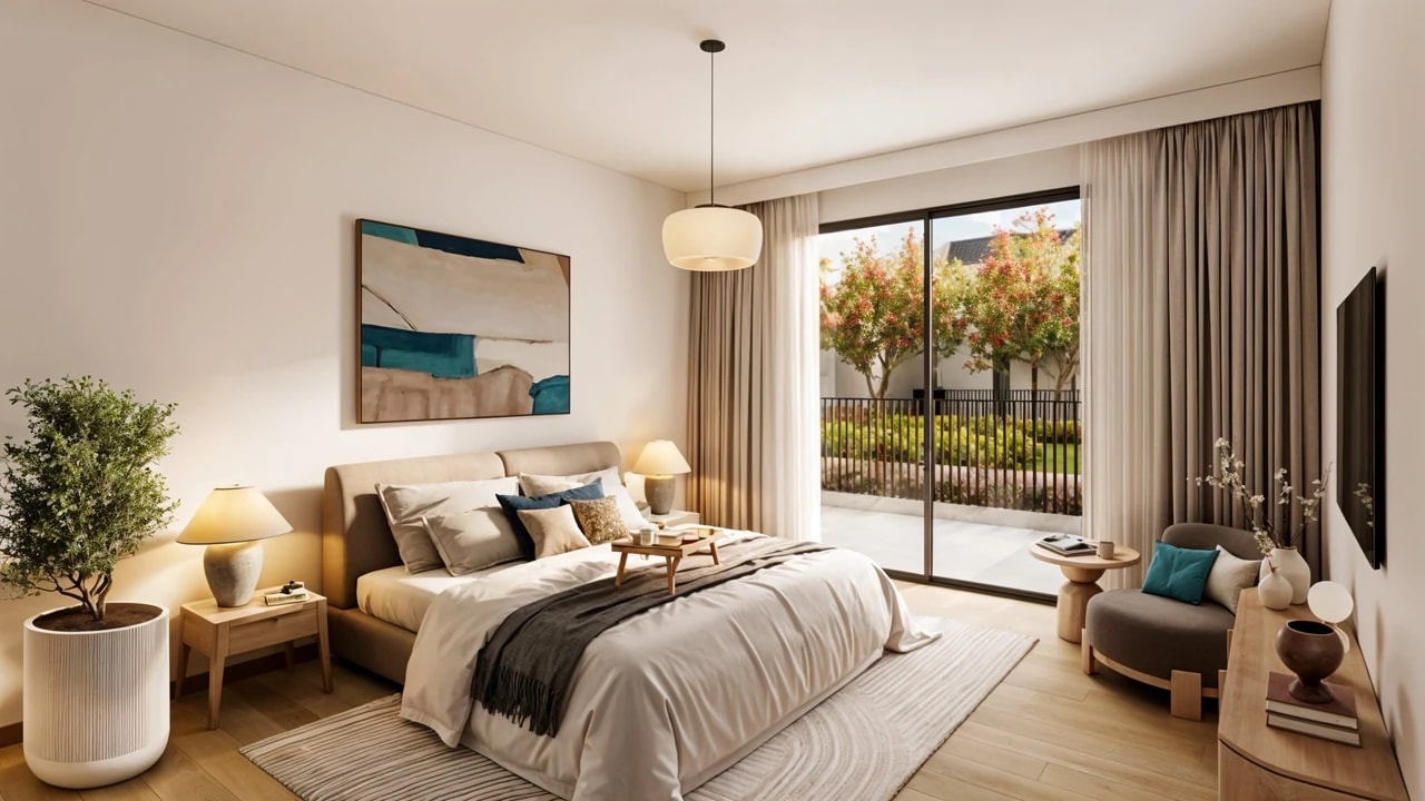 Olbia by Nshama Modern Community Homes in Dubai – view