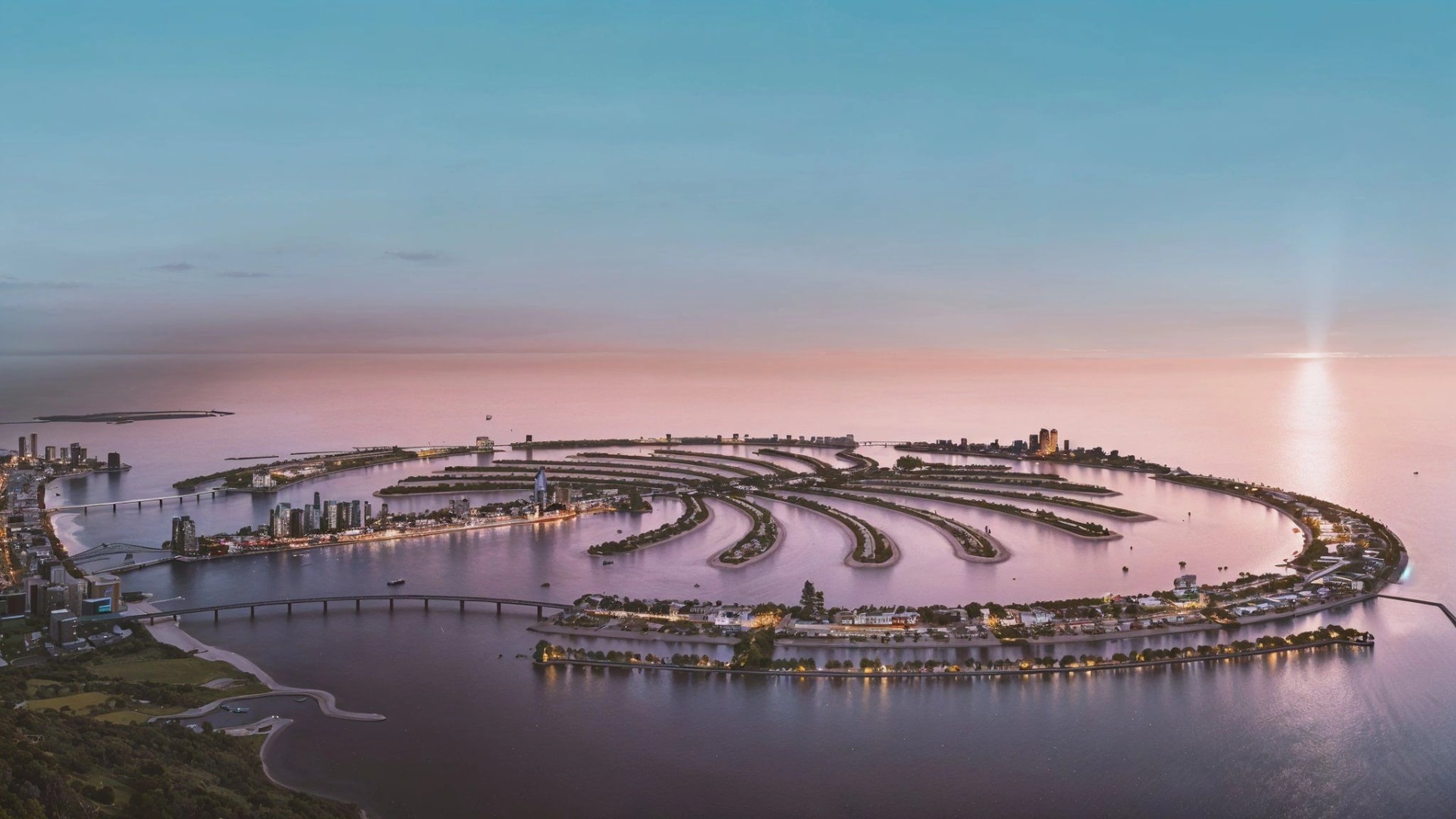 Palm Jebel Ali Island hero image