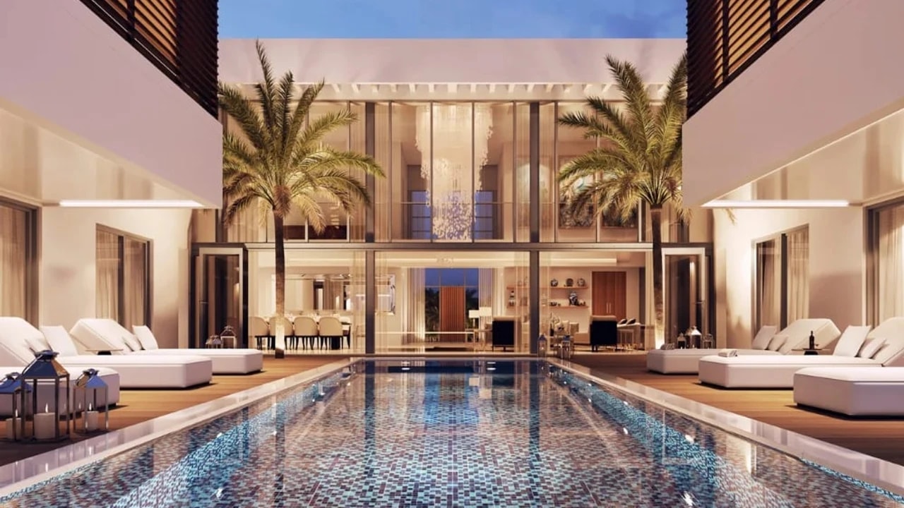 Water Canal Villas at Sobha Hartland – 6 Bedroom Waterfront Villas, MBR City – view